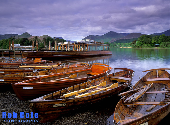 A quiet dawn at the Keswick Landing stages in early autumn