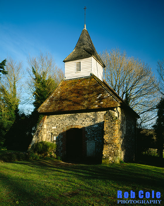 The church at Lullington near Alfriston is the smallest church in England