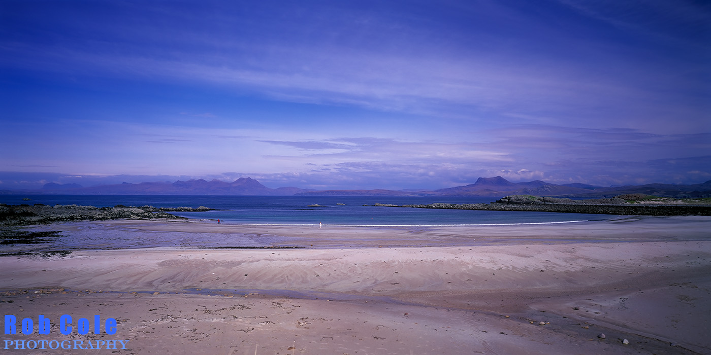 A view northwards from Mellon Udrigle beach