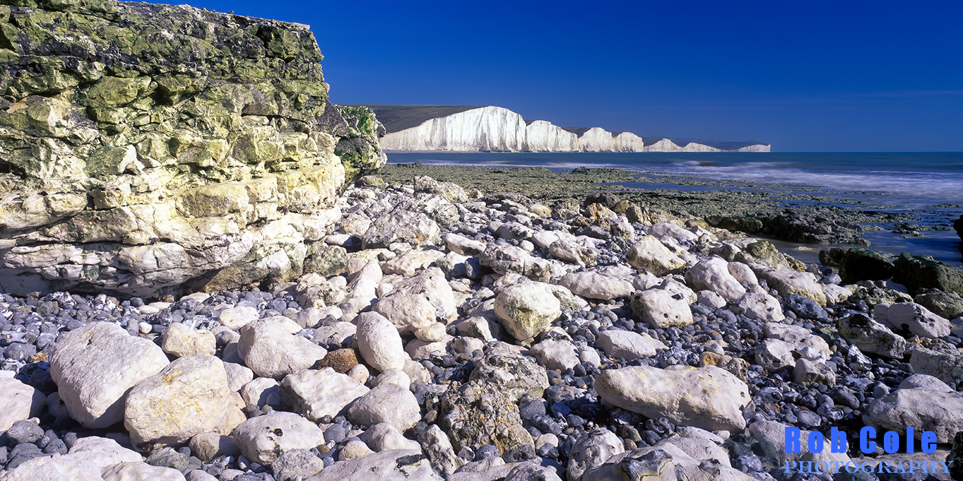 A view of the Seven Sisters across Cuckmere Haven