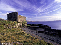 Mingary Castle looks out across Loch Sunart