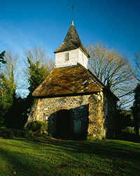 The church at Lullington near Alfriston is the smallest church in England