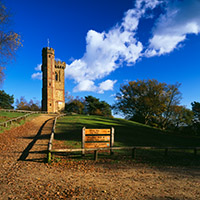Autumn at Leith Hill tower