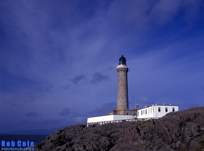 Ardnamurchan lighthouse, the furthest westerly point on the British mainland 