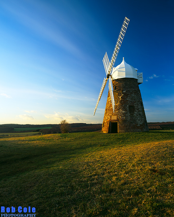 Halnaker windmill on the South Downs above Chichester