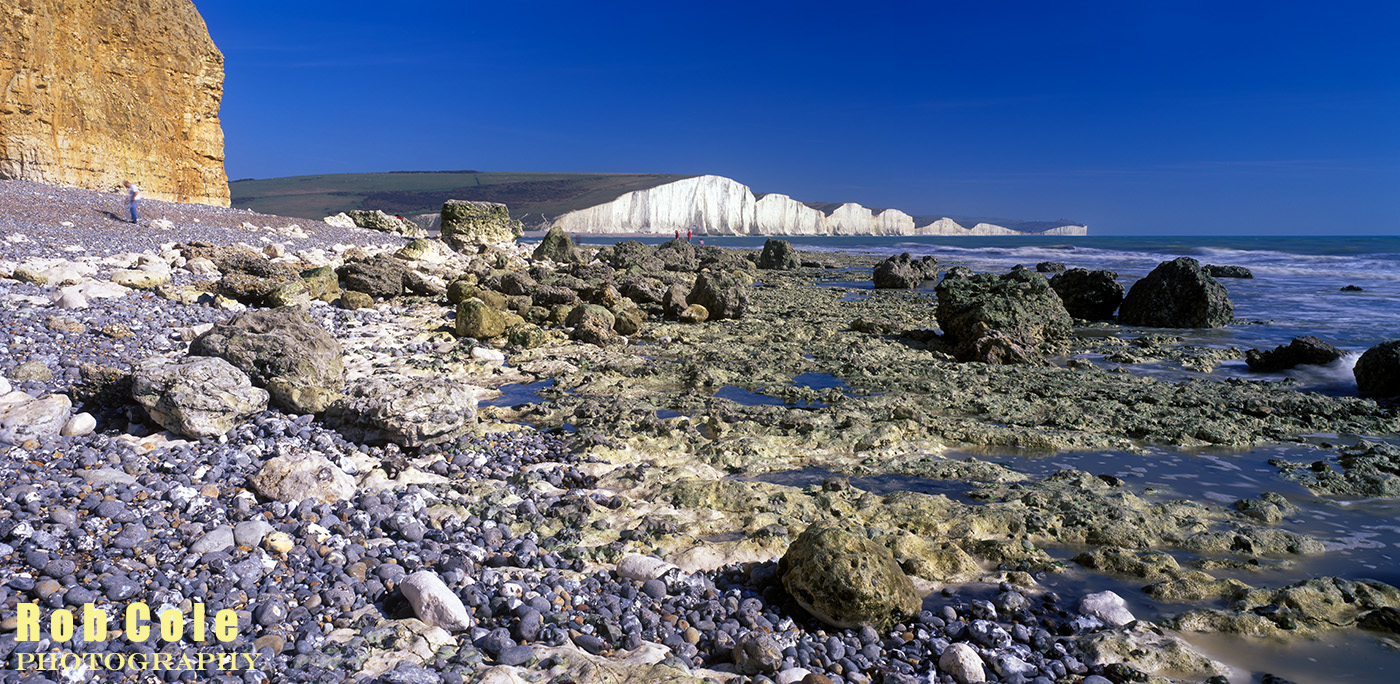 A view of the Seven Sisters from Cuckmere Haven
